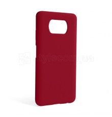 Чохол Full Silicone Case для Xiaomi Poco X3 Pro fluorescent rose (37) (без логотипу) TPS-2710000241379