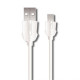 Кабель USB XO NB9 Type-C Quick Charge 2.4A white TPS-2710000181941