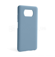 Чохол Full Silicone Case для Xiaomi Poco X3 Pro light blue (05) (без логотипу) TPS-2710000241393 2710000241393