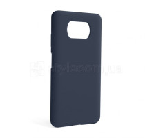 Чохол Full Silicone Case для Xiaomi Poco X3 Pro dark blue (08) (без логотипу) TPS-2710000241409