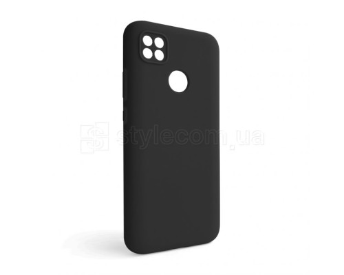 Чохол Full Silicone Case для Xiaomi Redmi 10A, Redmi 9C black (18) (без логотипу) TPS-2710000241744