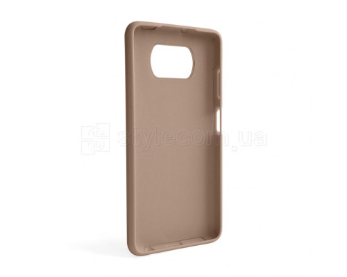 Чохол Full Silicone Case для Xiaomi Poco X3 Pro nude (19) (без логотипу)