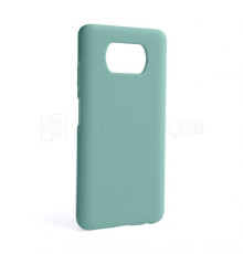 Чохол Full Silicone Case для Xiaomi Poco X3 Pro turquoise (17) (без логотипу)