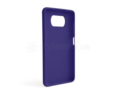 Чохол Full Silicone Case для Xiaomi Poco X3 Pro violet (36) (без логотипу)