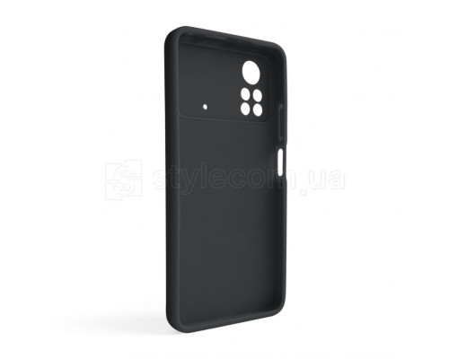 Чохол Full Silicone Case для Xiaomi Poco X4 Pro black (18) (без логотипу) TPS-2710000241485