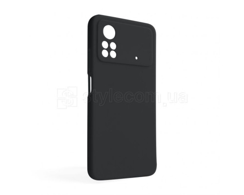 Чохол Full Silicone Case для Xiaomi Poco X4 Pro black (18) (без логотипу) TPS-2710000241485