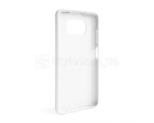 Чохол Full Silicone Case для Xiaomi Poco X3 Pro white (09) (без логотипу)