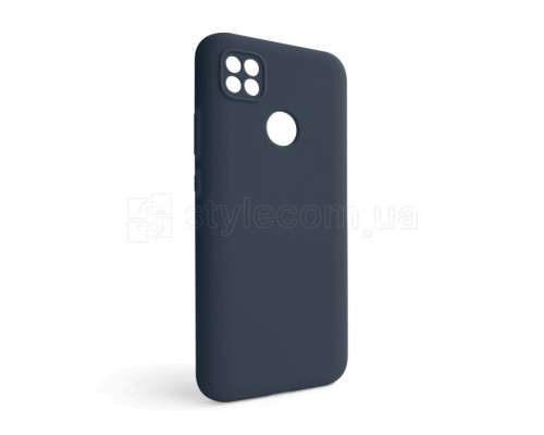 Чохол Full Silicone Case для Xiaomi Redmi 10A, Redmi 9C dark blue (08) (без логотипу) TPS-2710000241799