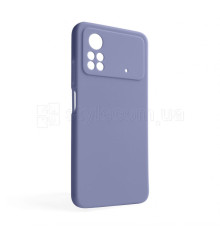 Чохол Full Silicone Case для Xiaomi Poco X4 Pro elegant purple (26) (без логотипу)