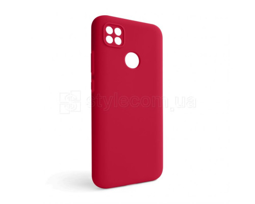 Чохол Full Silicone Case для Xiaomi Redmi 10A, Redmi 9C rose red (42) (без логотипу) TPS-2710000241829