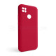 Чохол Full Silicone Case для Xiaomi Redmi 10A, Redmi 9C rose red (42) (без логотипу) TPS-2710000241829