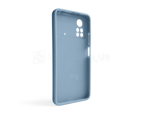 Чохол Full Silicone Case для Xiaomi Poco X4 Pro light blue (05) (без логотипу) TPS-2710000241522