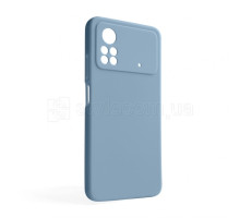 Чохол Full Silicone Case для Xiaomi Poco X4 Pro light blue (05) (без логотипу) TPS-2710000241522