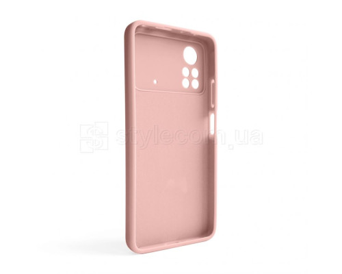 Чохол Full Silicone Case для Xiaomi Poco X4 Pro light pink (12) (без логотипу) TPS-2710000241546