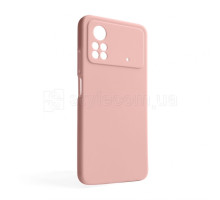 Чохол Full Silicone Case для Xiaomi Poco X4 Pro light pink (12) (без логотипу) TPS-2710000241546