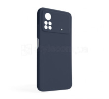 Чохол Full Silicone Case для Xiaomi Poco X4 Pro dark blue (08) (без логотипу) TPS-2710000241539