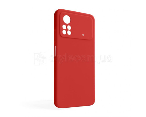 Чохол Full Silicone Case для Xiaomi Poco X4 Pro red (14) (без логотипу) TPS-2710000241553