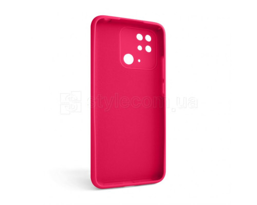 Чохол Full Silicone Case для Xiaomi Redmi 10C fluorescent rose (37) (без логотипу) TPS-2710000241898