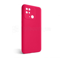 Чохол Full Silicone Case для Xiaomi Redmi 10C fluorescent rose (37) (без логотипу) TPS-2710000241898