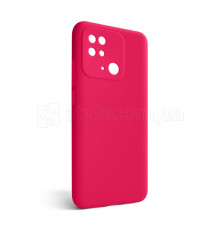 Чохол Full Silicone Case для Xiaomi Redmi 10C fluorescent rose (37) (без логотипу)