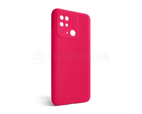 Чохол Full Silicone Case для Xiaomi Redmi 10C fluorescent rose (37) (без логотипу) TPS-2710000241898