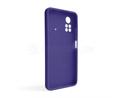 Чохол Full Silicone Case для Xiaomi Poco X4 Pro violet (36) (без логотипу)