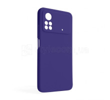 Чохол Full Silicone Case для Xiaomi Poco X4 Pro violet (36) (без логотипу) TPS-2710000241591
