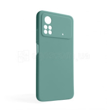 Чохол Full Silicone Case для Xiaomi Poco X4 Pro turquoise (17) (без логотипу)