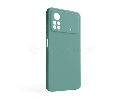 Чохол Full Silicone Case для Xiaomi Poco X4 Pro turquoise (17) (без логотипу) TPS-2710000241584