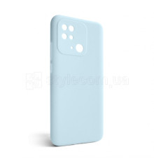 Чохол Full Silicone Case для Xiaomi Redmi 10C light blue (05) (без логотипу)