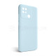 Чохол Full Silicone Case для Xiaomi Redmi 10C light blue (05) (без логотипу) TPS-2710000241911