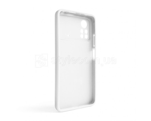 Чохол Full Silicone Case для Xiaomi Poco X4 Pro white (09) (без логотипу) TPS-2710000241607