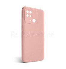 Чохол Full Silicone Case для Xiaomi Redmi 10C light pink (12) (без логотипу)