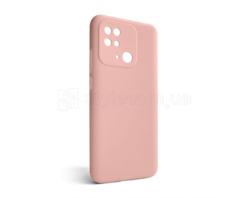 Чохол Full Silicone Case для Xiaomi Redmi 10C light pink (12) (без логотипу) TPS-2710000241935