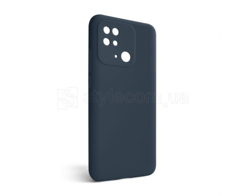 Чохол Full Silicone Case для Xiaomi Redmi 10C dark blue (08) (без логотипу) TPS-2710000241928