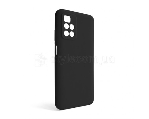 Чохол Full Silicone Case для Xiaomi Redmi 10, Redmi 10 (2022) black (18) (без логотипу) TPS-2710000241614