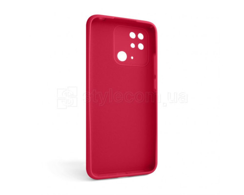 Чохол Full Silicone Case для Xiaomi Redmi 10C rose red (42) (без логотипу) TPS-2710000241959