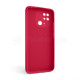 Чохол Full Silicone Case для Xiaomi Redmi 10C rose red (42) (без логотипу) TPS-2710000241959