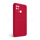 Чохол Full Silicone Case для Xiaomi Redmi 10C rose red (42) (без логотипу) TPS-2710000241959