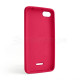 Чохол Full Silicone Case для Xiaomi Redmi 6A rose red (42) (без логотипу) TPS-2710000242055