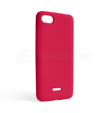 Чохол Full Silicone Case для Xiaomi Redmi 6A rose red (42) (без логотипу) TPS-2710000242055