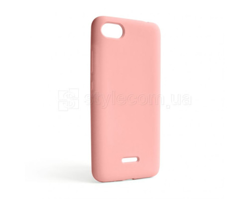 Чохол Full Silicone Case для Xiaomi Redmi 6A light pink (12) (без логотипу) TPS-2710000242048