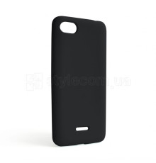 Чохол Full Silicone Case для Xiaomi Redmi 6A black (18) (без логотипу)