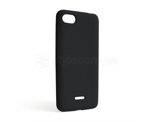 Чохол Full Silicone Case для Xiaomi Redmi 6A black (18) (без логотипу) TPS-2710000242000