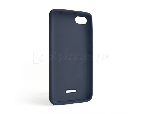 Чохол Full Silicone Case для Xiaomi Redmi 6A dark blue (08) (без логотипу) TPS-2710000242017