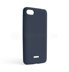 Чохол Full Silicone Case для Xiaomi Redmi 6A dark blue (08) (без логотипу) TPS-2710000242017