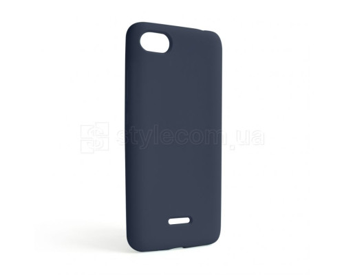 Чохол Full Silicone Case для Xiaomi Redmi 6A dark blue (08) (без логотипу) TPS-2710000242017