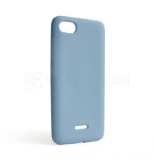 Чохол Full Silicone Case для Xiaomi Redmi 6A light blue (05) (без логотипу) TPS-2710000242031