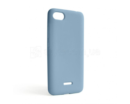 Чохол Full Silicone Case для Xiaomi Redmi 6A light blue (05) (без логотипу) TPS-2710000242031