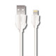 Кабель USB XO NB9 Lightning Quick Charge 2.4A white TPS-2710000181934